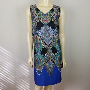 The Limited sleeveless floral geometry dress L‎